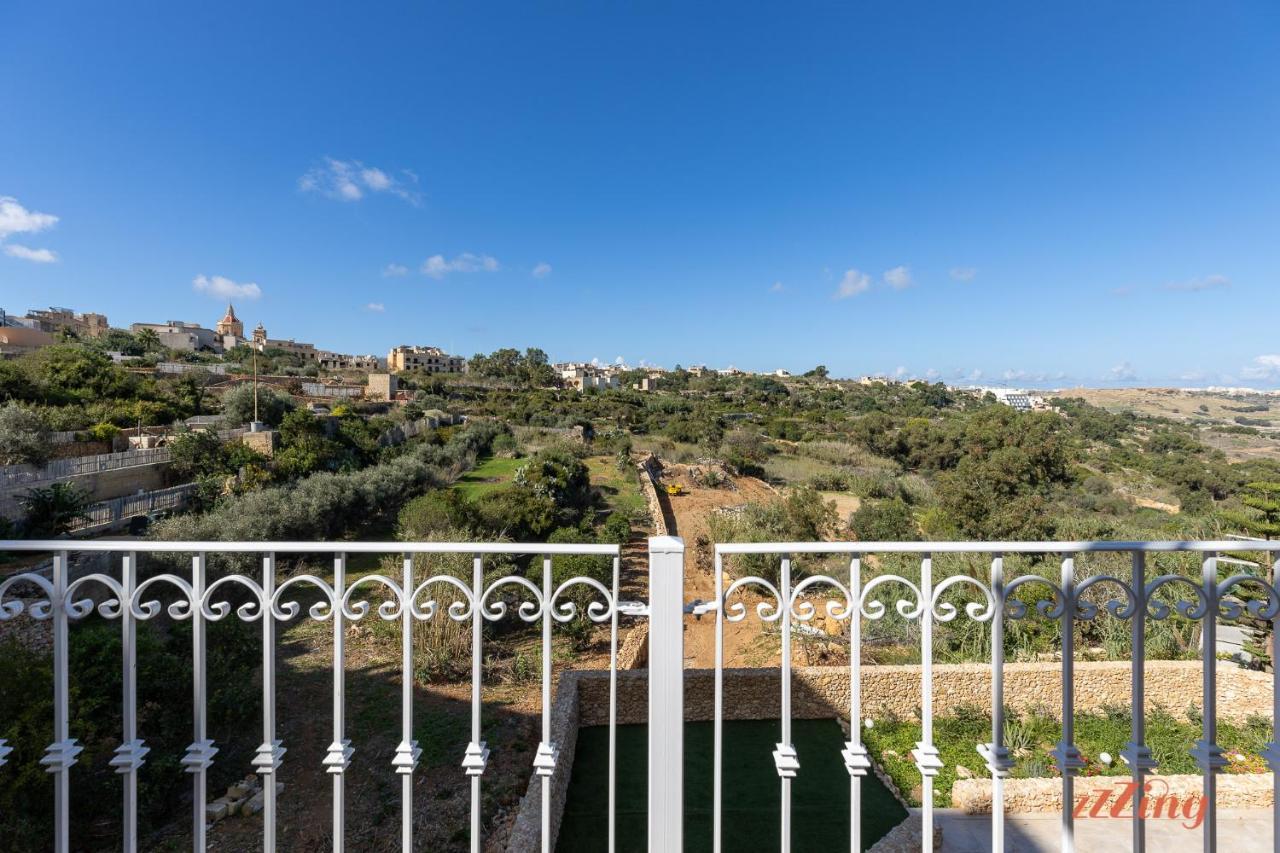 Gozo - Apartment With Stunning Views & Shared Pool Xagħra Eksteriør bilde